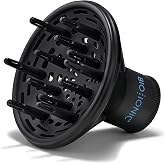 Bio Ionic Universal Diffuser - Fast-Drying Hair Dryer Attachment for Frizz Control &amp; Shine - Fits 2.25" Blow Dryers - Professional Styling Tool for All Hair Types