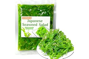 GXXDMZAQ Premium Japanese Wakame Seaweed Salad 300g - Instant Shredded Seaweed with Sesame Seasoning, Ready-to-Eat for Sushi, Poke Bowls & Asian Salads - Vegan Side Dish, No Cooking Side Dishes, Pickles