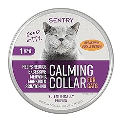 Sentry Calming Collar for Cats, Long-Lasting