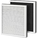 Replacement Filter Compatible with EOEBOT/MATONC Ganymede Air Purifier | 2-Pack | H13 True Filter | Active Carbon Filter | Multi-Layer Filtration with Washable Pre-Filter | by HODSEUKIN