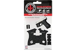 Handleitgrips Handgun Grip Tape Compatible with Glock 43x and Glock 48 - Rubber Pistol Grip Wrap Tape, Easy Install Accessories, Veteran Owned, Made in The USA