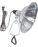 Woods 0151 150-Watt Clamp Light with 8.5-Inch Reflector and 6-Foot 18/2 SPT-2 Cord