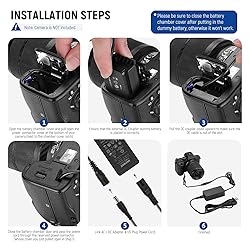 Neewer NP-FZ100 AC Power Supply Adapter and DC