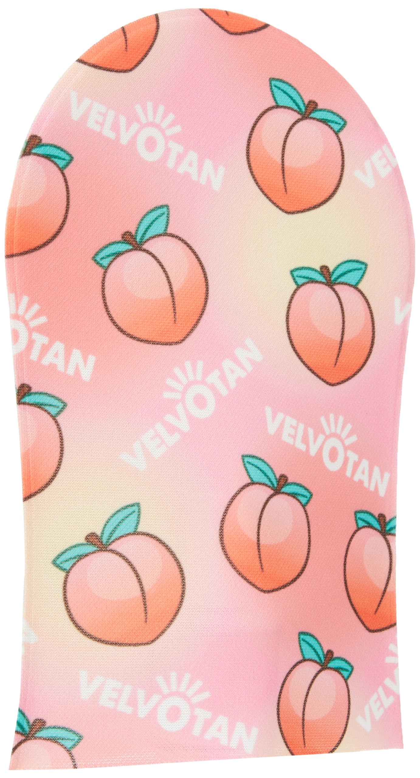 VELVOTAN Original Tanning Mitt (Evergreen Glow) Self Tan Mitt for Streak-Free Finish & Stain-Free Hands, Washable & Reusable, Use with Any Fake Tan