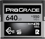 ProGrade Digital CFast 2.0 Cobalt 640GB Memory Card 550MB/s Read 470MB/s Write view 1