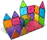 Magna-Tiles Classic 32-Piece Magnetic Construction Set Geometry Shapes view 10