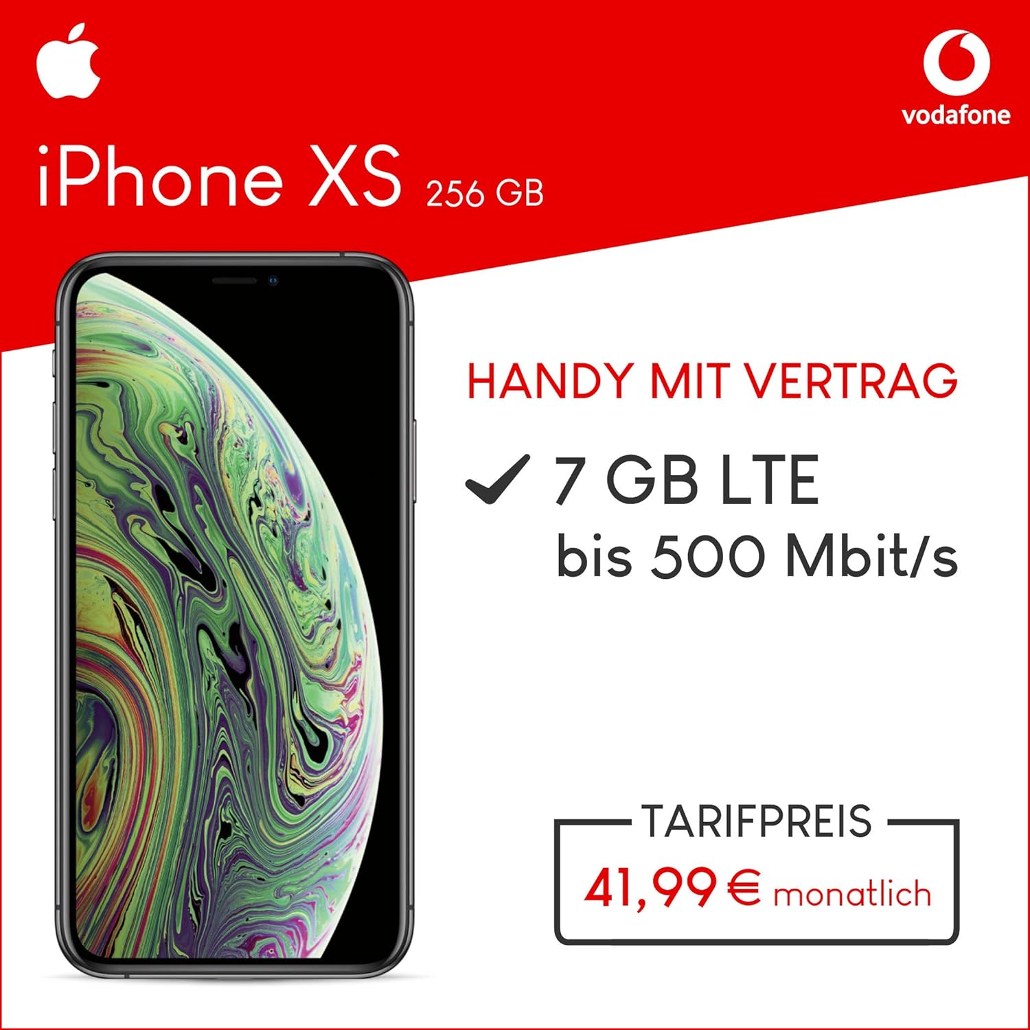 Apple Iphone Xs Vodafone Contract 256gb Amazon De Elektronik