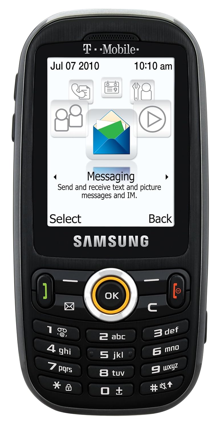 Amazon.com: Samsung T369 Prepaid Phone (T-Mobile): Cell Phones & Accessories