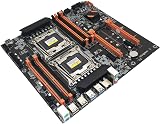 Peowuieu X99 Motherboard LGA 2011-3 DDR4 Xeon E5 Support 8x32GB Memory view 2