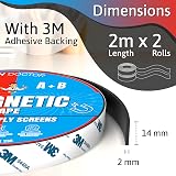 DIY Doctor A+B Magnetic Tape 2m x 2m Self Adhesive Magnets view 2