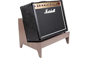 Gator Frameworks Elite Series Large Wooden Combo Guitar Amp Stand in Driftwood Grey Finish (GFW-ELITEGTRAMPLG-GRY)
