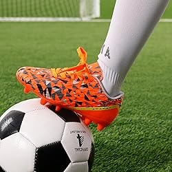 DREAM PAIRS Boys Girls Soccer Cleats Youth Firm