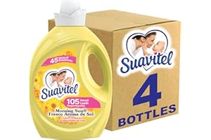 Suavitel Fabric Softener, Morning Sun, 105 oz (Pack of 4)