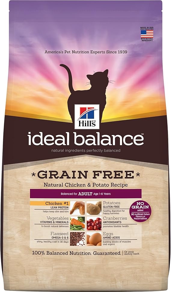 hills grain free cat food
