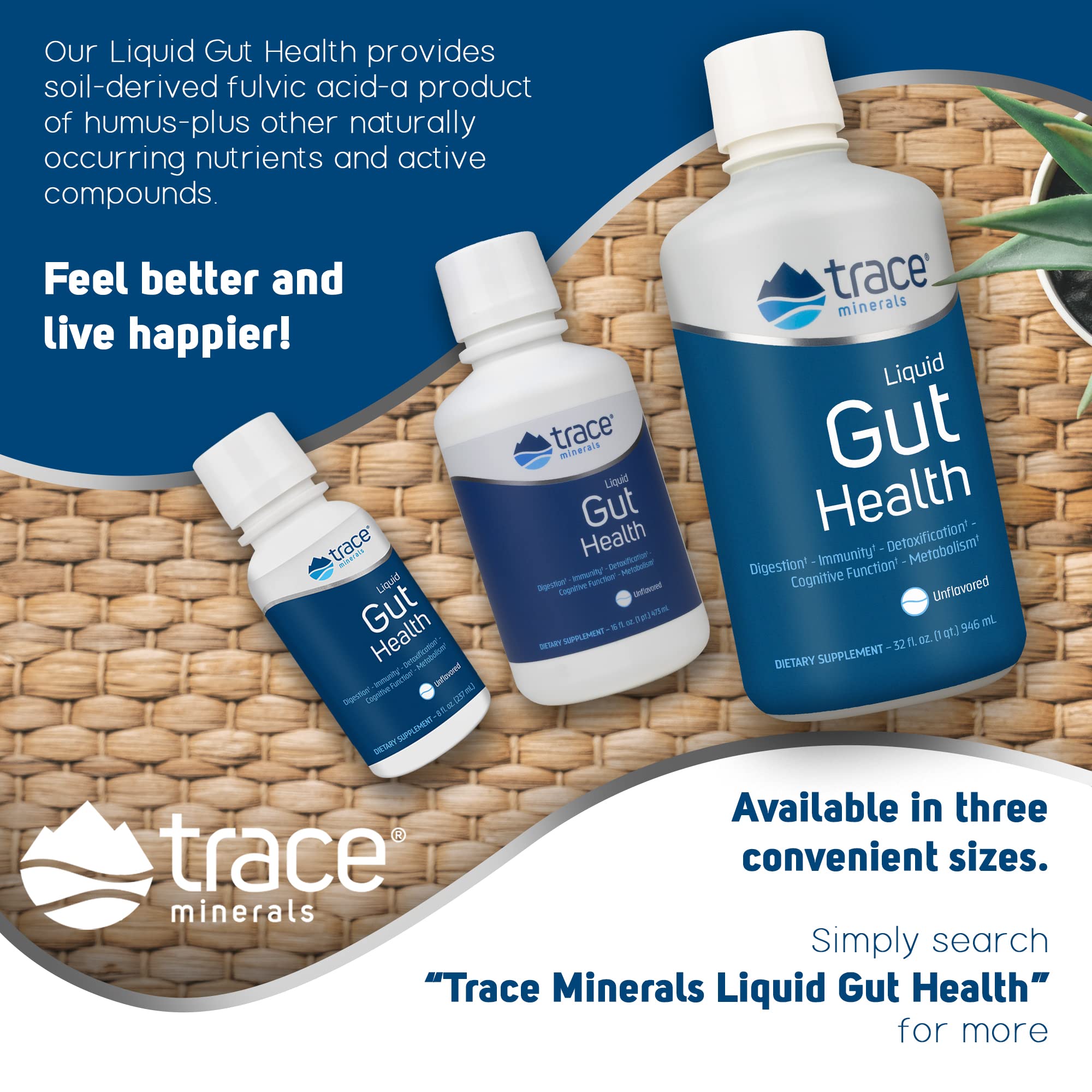 Mua Trace Minerals Liquid Gut Health Support for Gut Lining, Normal