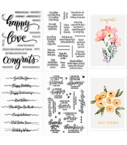 Sizzix Set Di Timbri Trasparenti Formato A5, Cosmopolitan, The View By