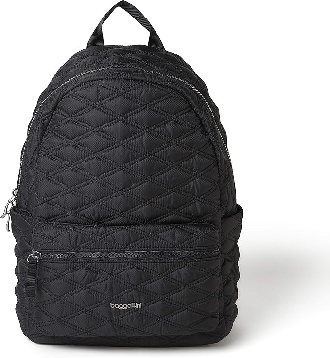 Baggallini Women's Quilted Backpack, Black, One Size Amazon.co.uk