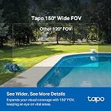 Tapo C425 KIT 2K 4MP Battery Solar Security Camera Outdoor Wireless 150° FOV view 8