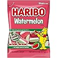 HARIBO Gummi Candy, Watermelon Gummy Candy, 4.1 Ounce Share Size Bags (Pack of 12) Delicious Soft, Chewy & Juicy Sweet Snacks, Fruity Watermelon Flavor