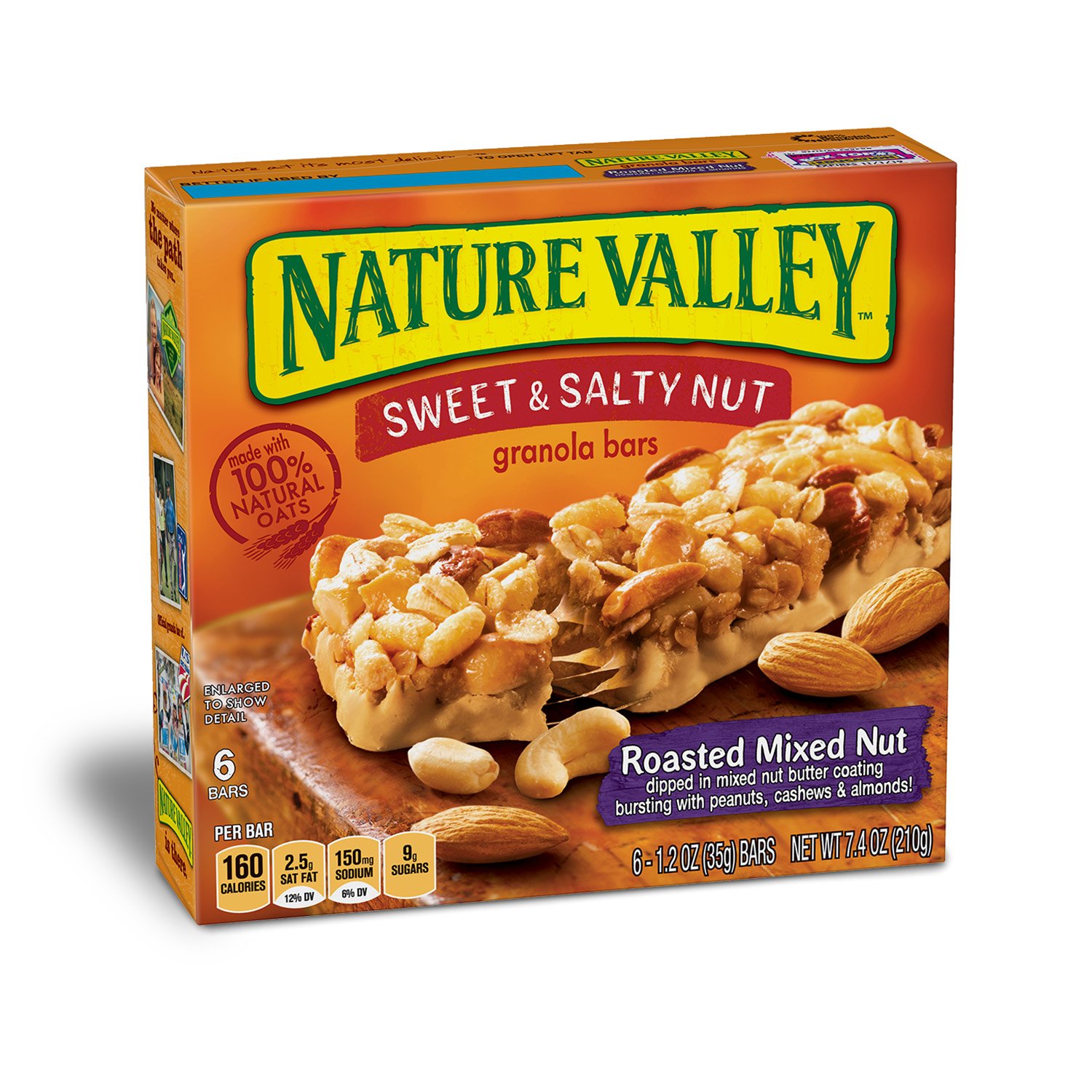 Nature Valley Granola Bars, Sweet and Salty Nut, Dark Chocolate Peanut