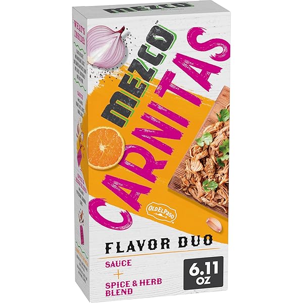 MEZCO CARNITAS FLAVOR DUO, SAUCE, SPICE AND HERB...