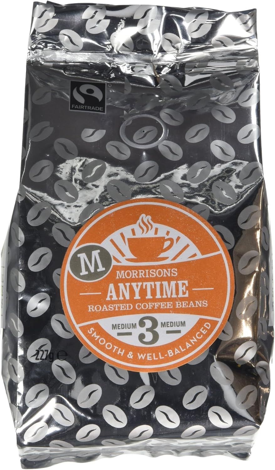 Morrisons Anytime Roasted Coffee Beans, 227g Amazon.co.uk Prime Pantry
