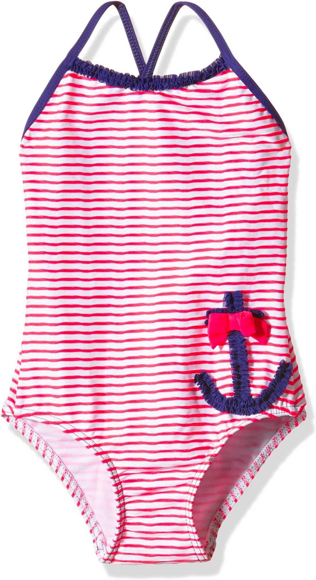 Kiwi Saint Tropez Girl's Body Marine Raphia Swimsuit