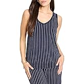 NIC+ZOE Womens Destination Stripe Knit Tank