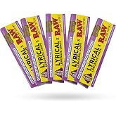 RAW Grape Organic Rolling Paper King Size Wide - 5 Pack