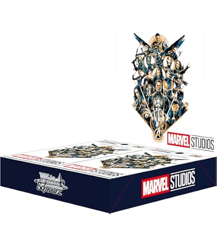 Amazon.com: Weiss Schwarz Marvel Vol. 2 Booster Pack Box
