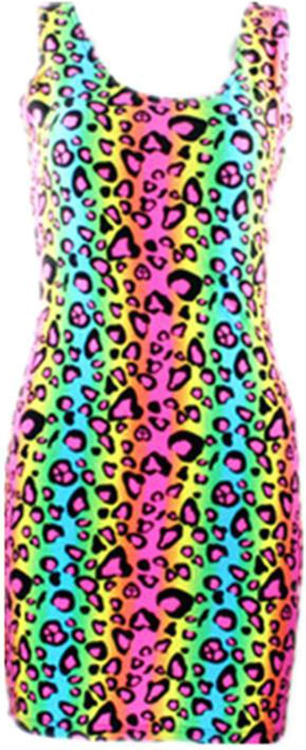 neon casual dress