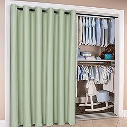 Hiasan Room Divider Blackout Curtains,Extra Wide