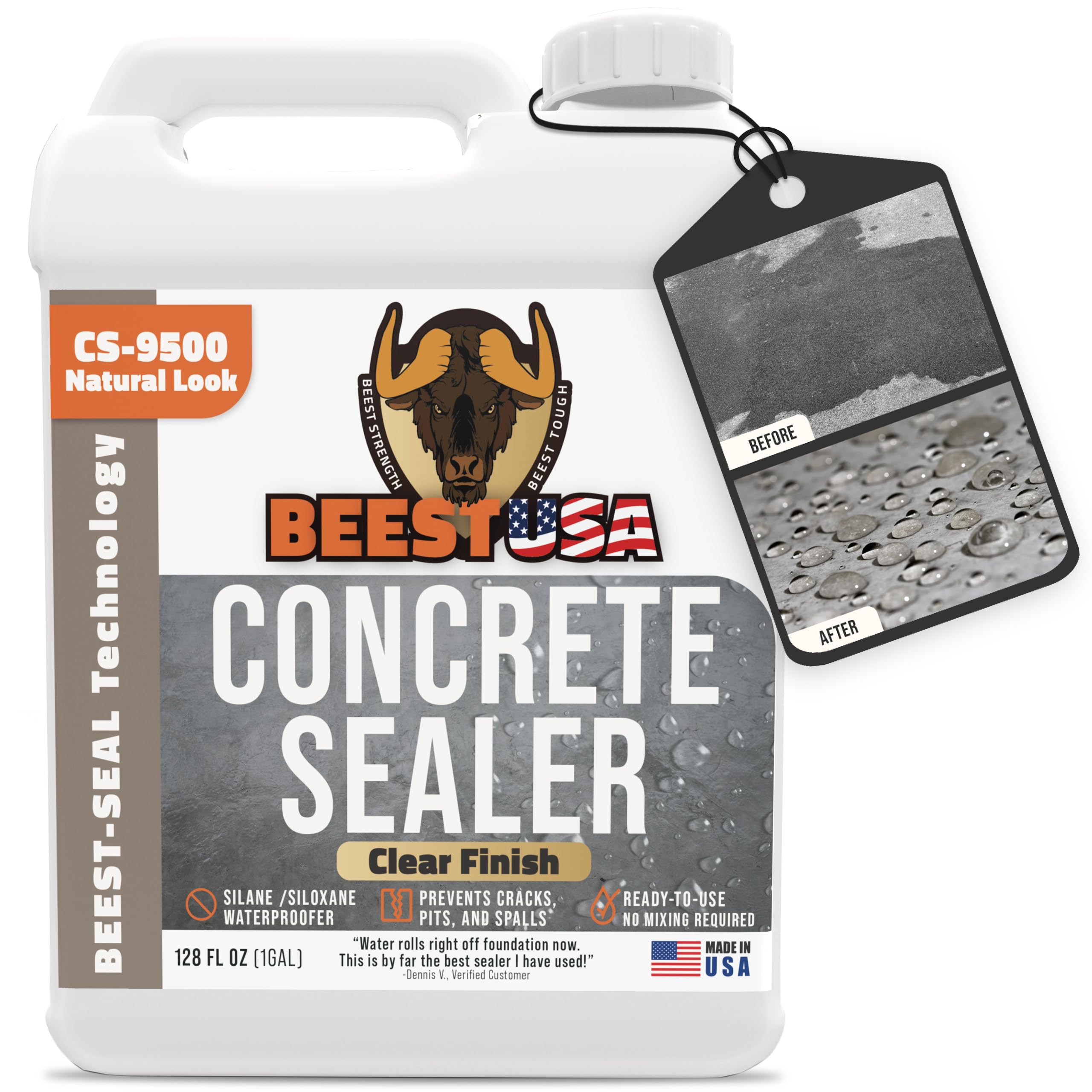 Concrete Sealer - 9500 Ready to Use, 1 Gallon