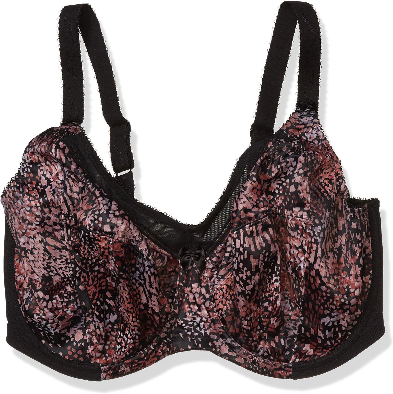 Women's Plus-Size Kayla Signature Print Full-Coverage Underwire Full Cup Bra Bra