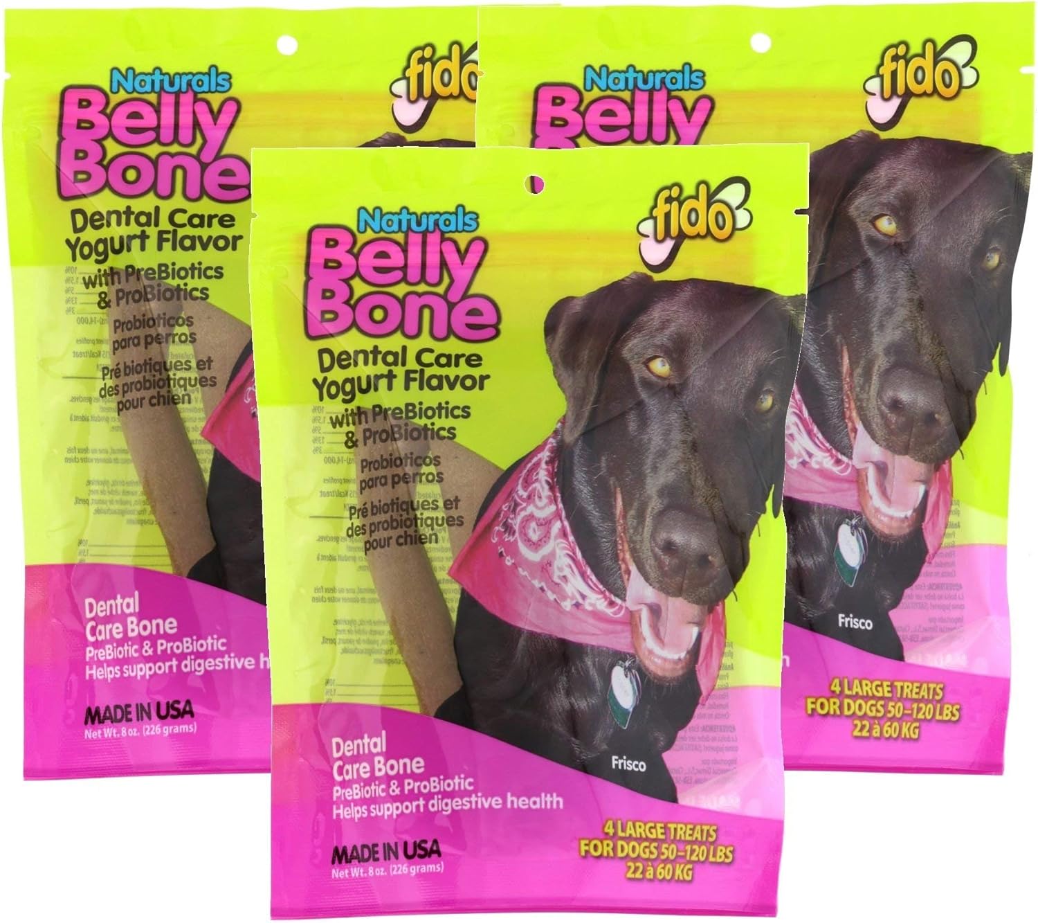 belly bone dental care yogurt flavor