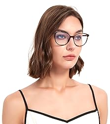 JFXQDR Women's Blue Light Blocking Glasses, TR90