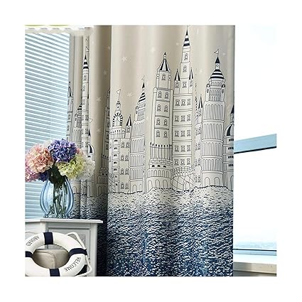 Amazon Com Hanbingpo Curtain For Living Room Children Bedroom