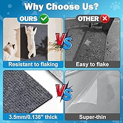 ENONCI Cat Carpet Protector 47.2"x15.8", Wall