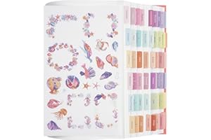 BLIEVE- Bible Tabs with Stickers Included, Laminated Bible Tabs for Women and Men, Bible Accessories and Bible Study Supplies, Bible Book Tabs and Sticker Labels for Bible Journaling Gifts (Coral)