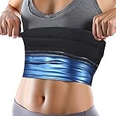 Wanmu Waist Trimmer for Women, Sweat Sauna Belt Band, Waist Cincher, Sauna Slimming Belt