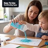 Hemway Glitter Shaker Baby Blue Iridescent 130g Extra Chunky for Crafts view 3