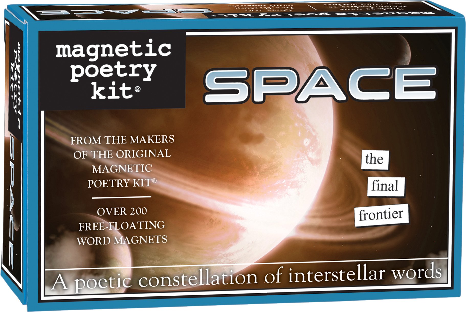 Magnetic Poetry - Space Kit - Words for Refrigerator - Write Poems and Letters on the Fridge