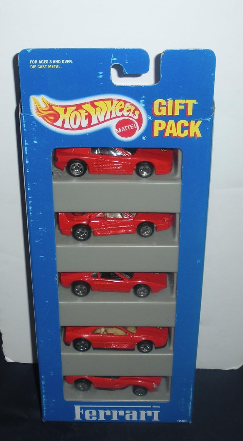 hot wheels ferrari gift pack