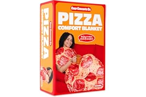 Cozy Concepts Co. Waffle Blanket by Relatable, Giant Breakfast Throw Blanket with Butter Square, Cozy Funny Gag Gift for Teen