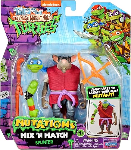 Tales of The Teenage Mutant Ninja Turtles Mutations Mix 'N Match