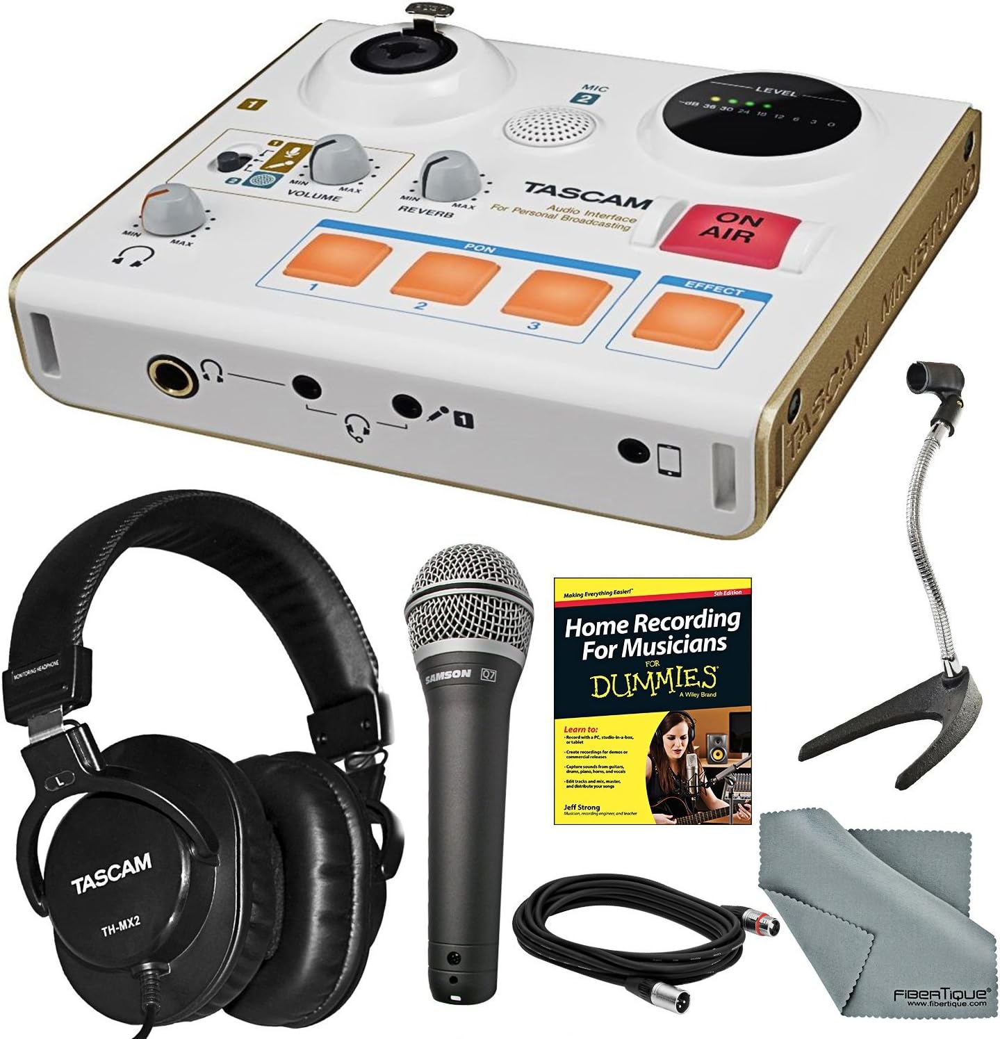 Tascam Ministudio Personal Us 32 Audio Interface With Microfiber Audio Interfaces Tascam Ministudio Personal Us 32 Audio Interface With Microfiber Audio Interfaces