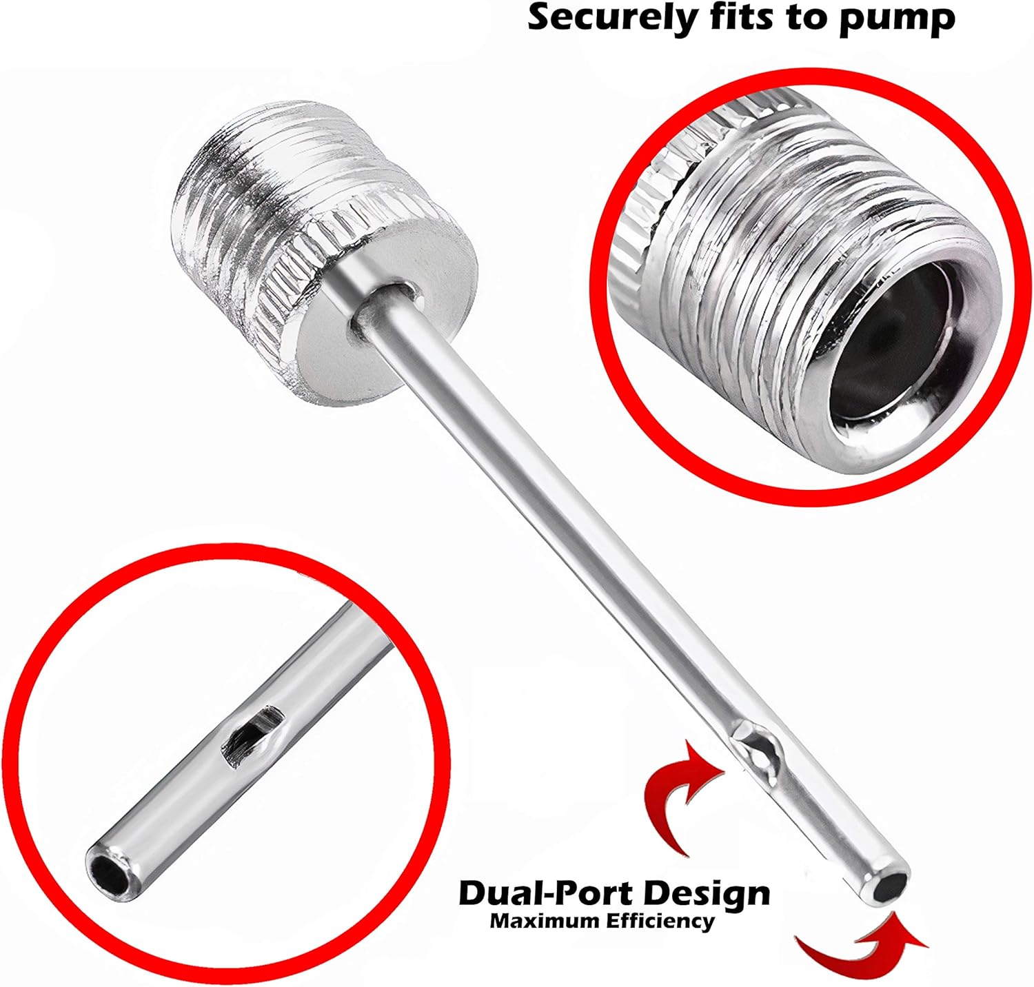 P7SUPPLIES FAST Ball Inflation Ball pump needles (3 pack) football