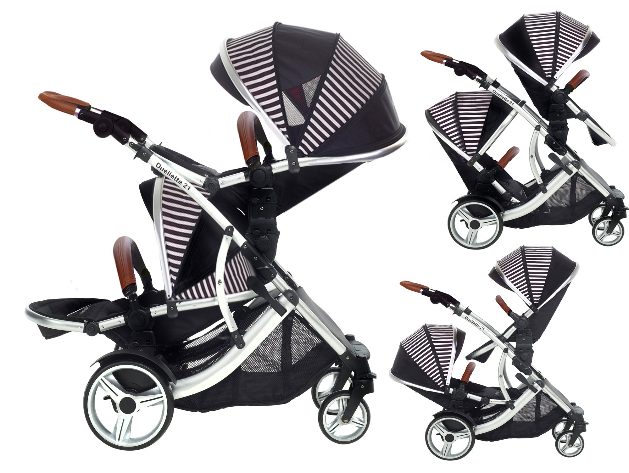 duellette double pram