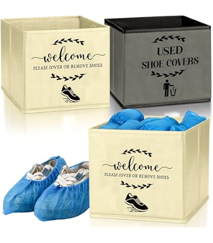 Shoe Box Muitcdo Pcs Shoe Covers Box, Homeowner Real Estate