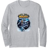 World of Warcraft Wrath Of The Lich King Logo Long Sleeve T-Shirt